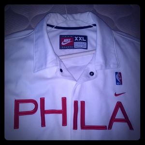 Nike Philadelphia 76ers shooting jersey